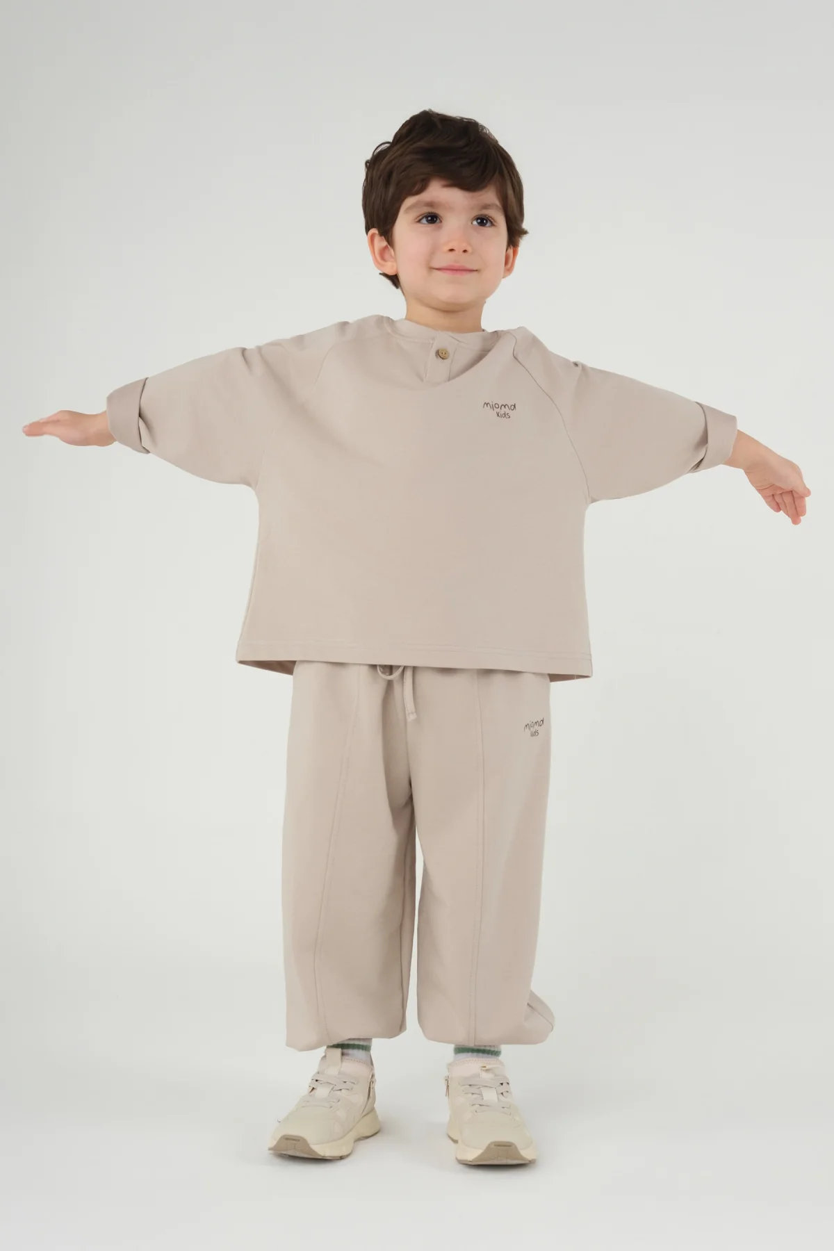 Balon Eşofman Altı Bej - 1