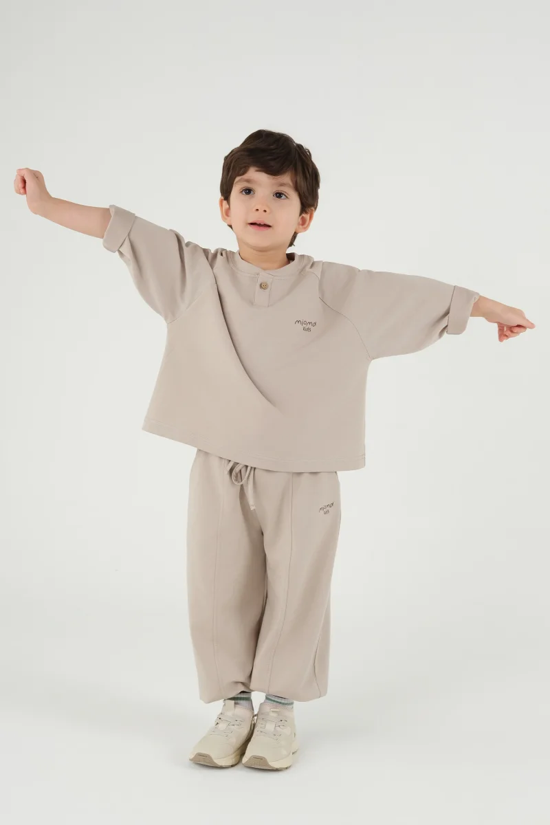 Balon Eşofman Altı Bej - Mioma Kids (1)