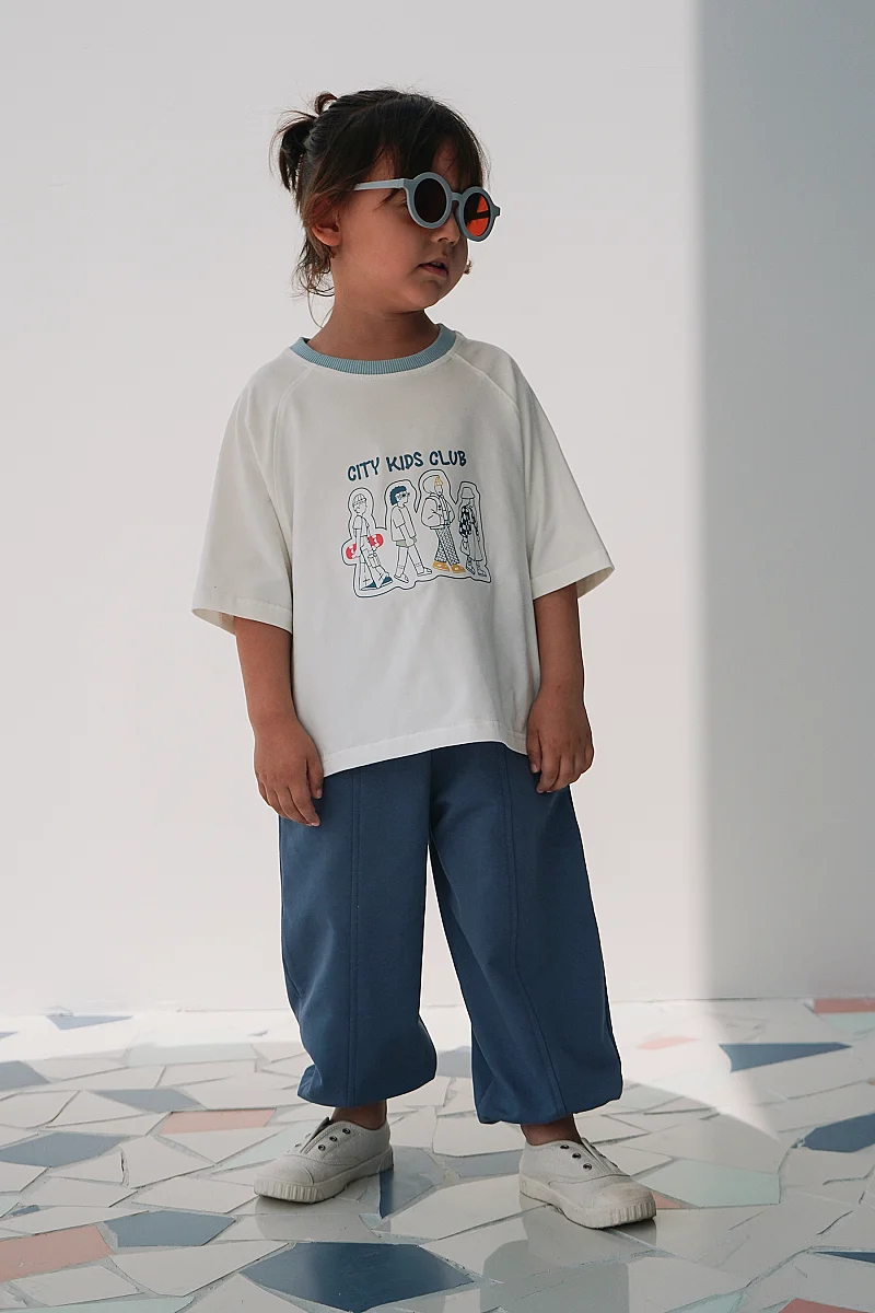 Balon Eşofman Altı Denim - Mioma Kids
