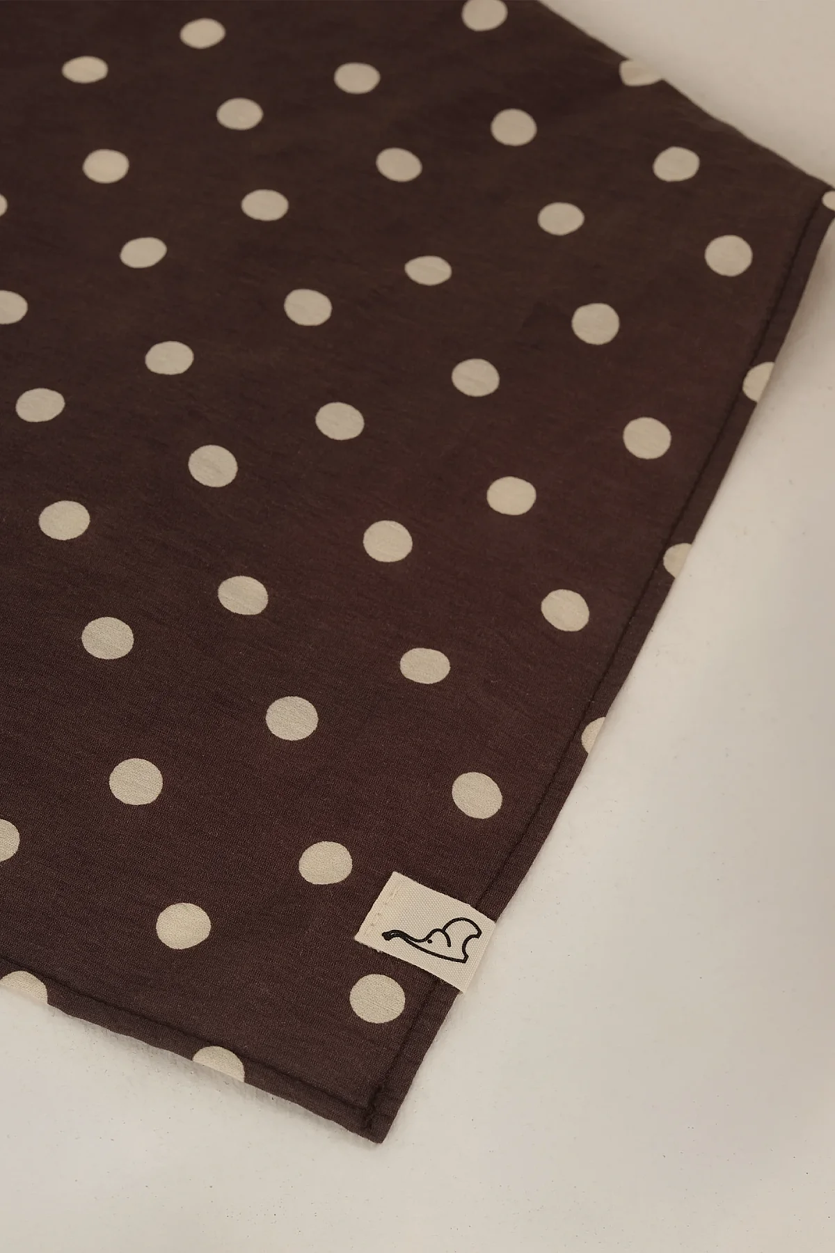 Bandana Puantiye Acı Kahve - 4