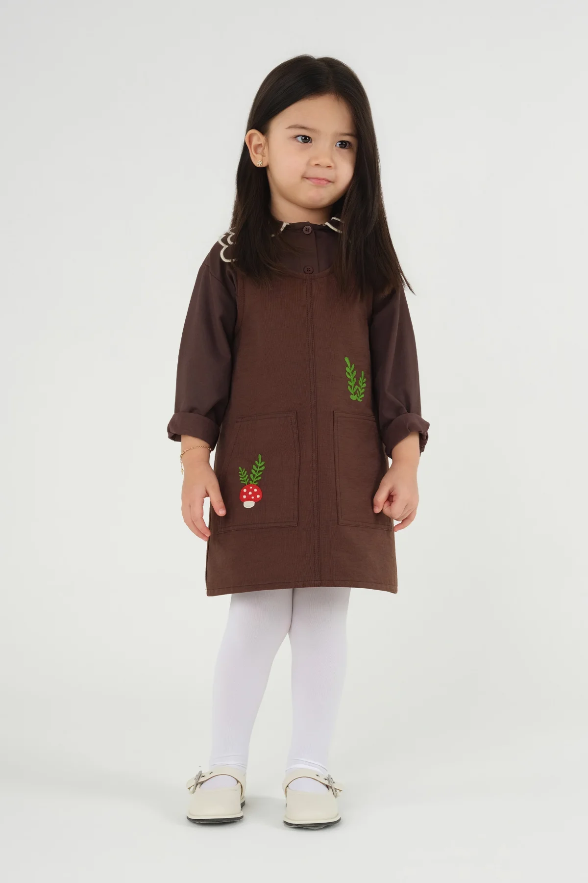 Cep Detaylı Jile Kahve - 2