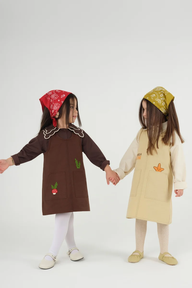 Cep Detaylı Jile Kahve - 3