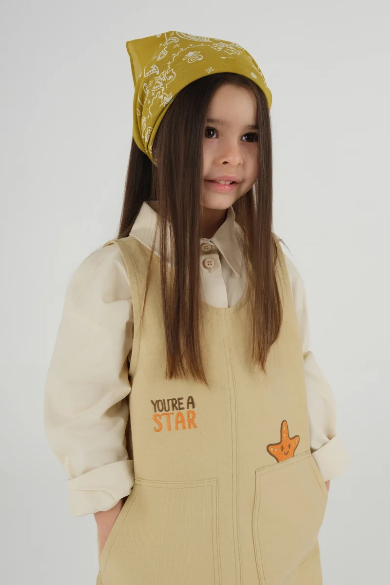 Cep Detaylı Jile Tereyağ Sarısı 