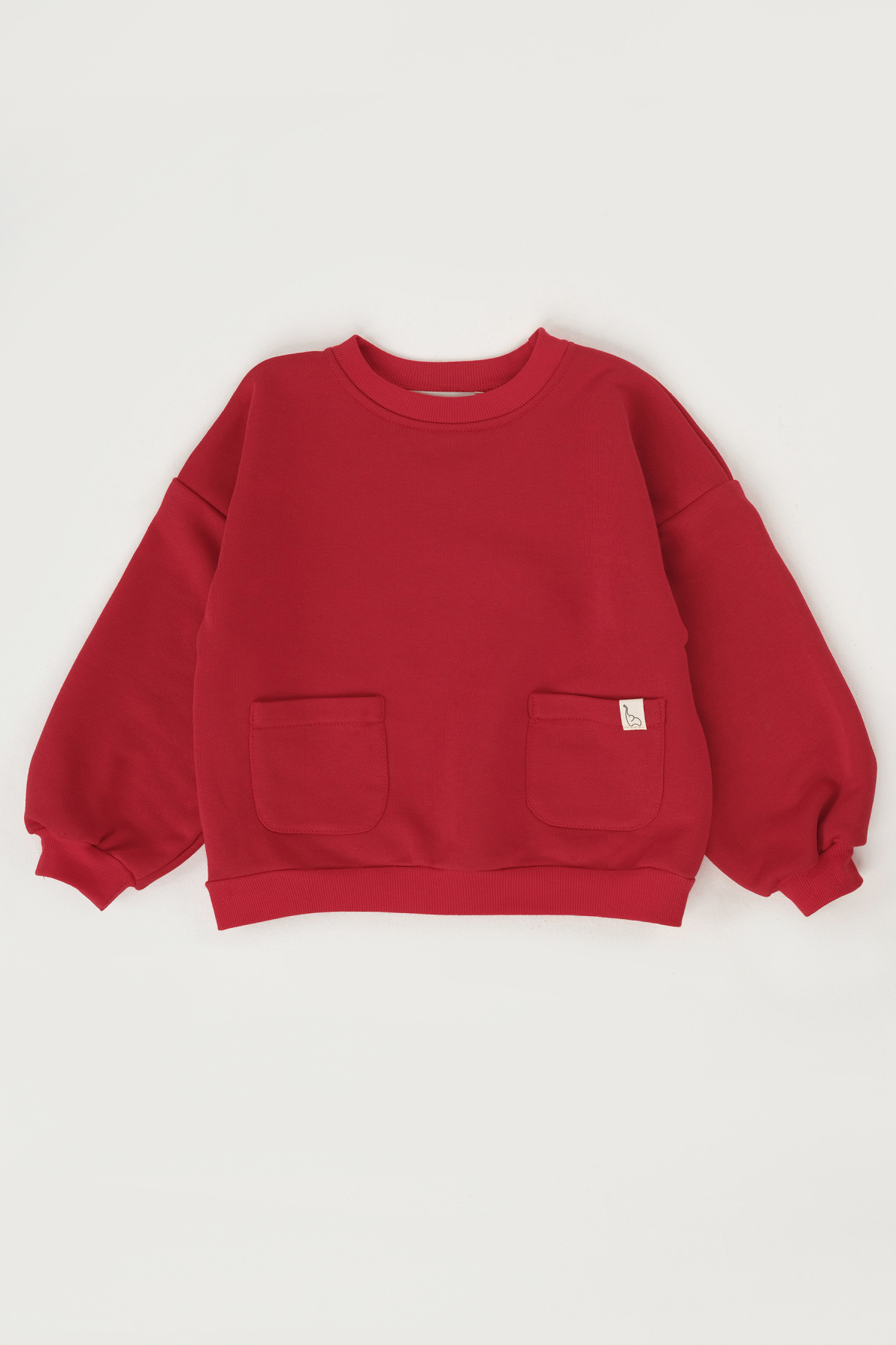 Cepli Sweatshirt Kırmızı - 3