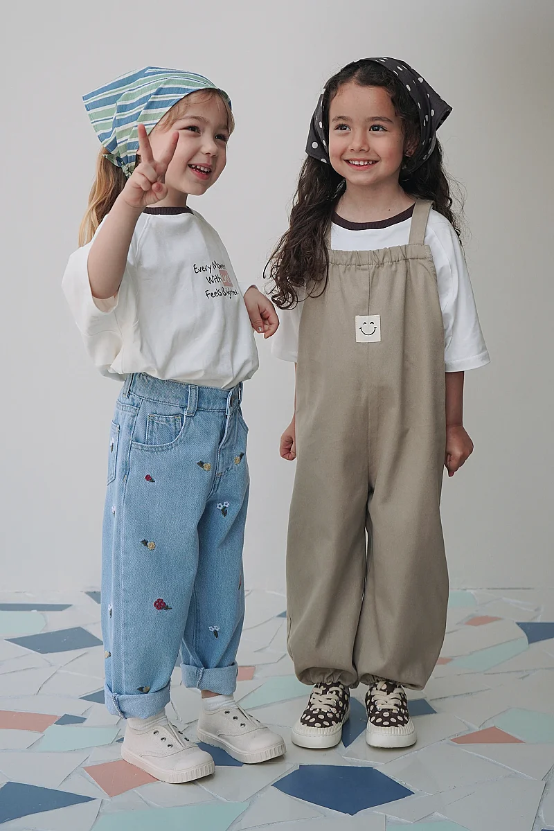 Çiçek Nakışlı Jean - 5