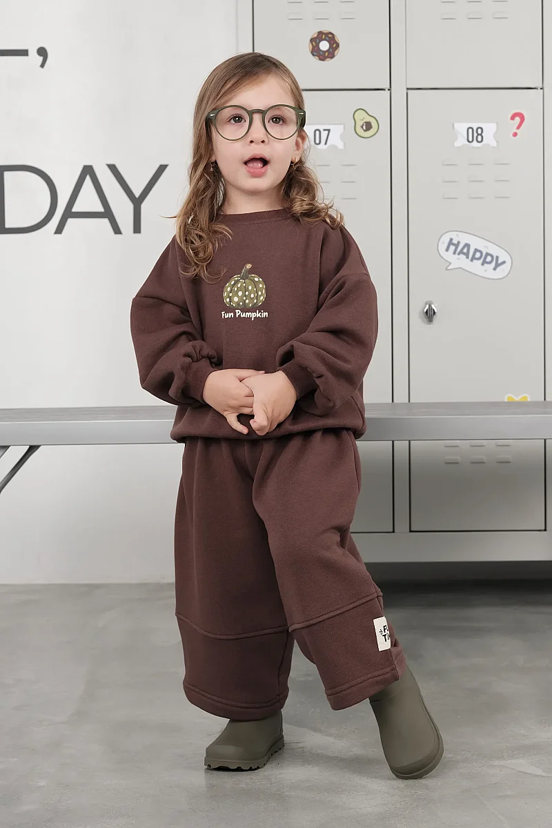 Comfort Sweatshirt Kahve - 