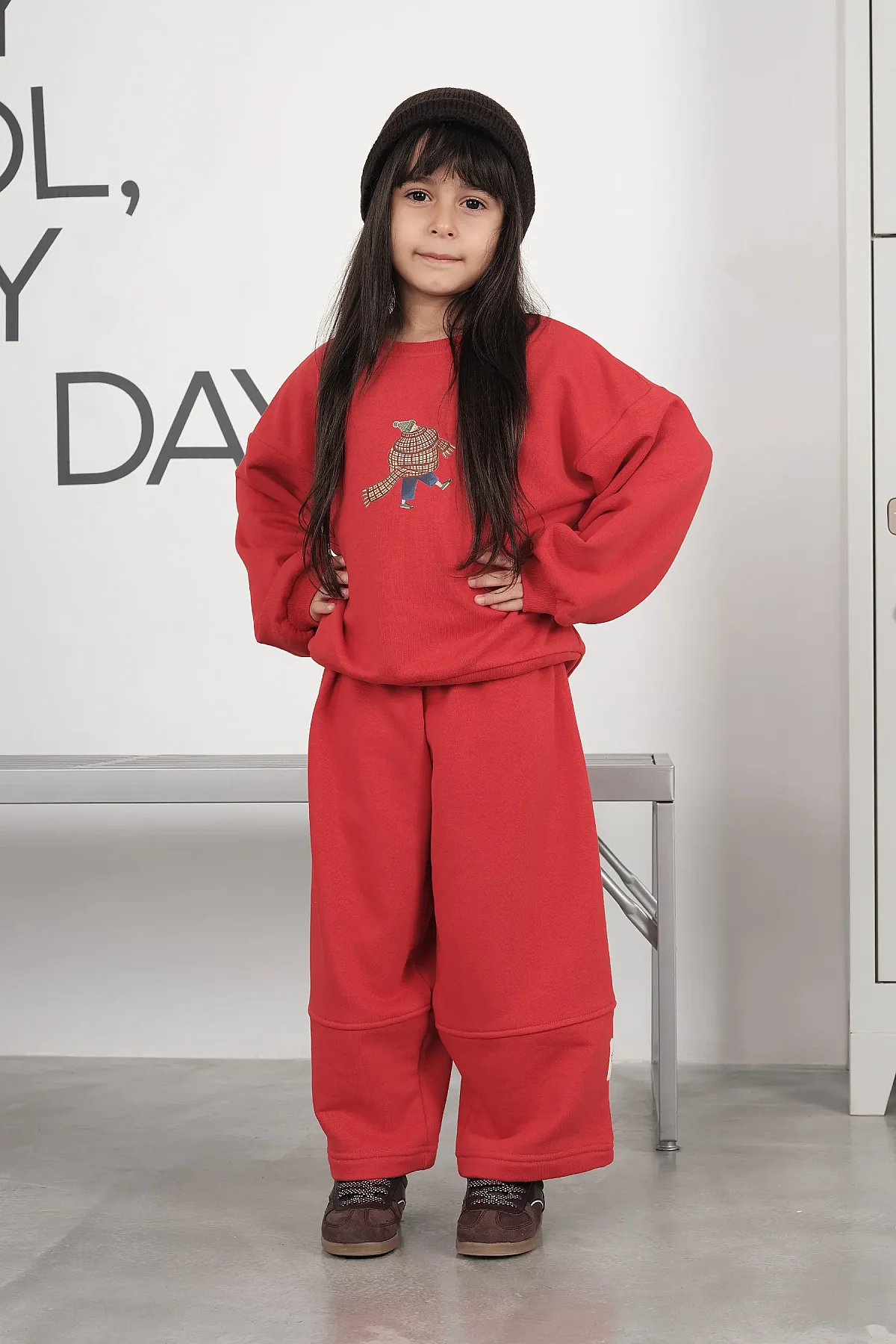 Comfort Sweatshirt Kırmızı - 2