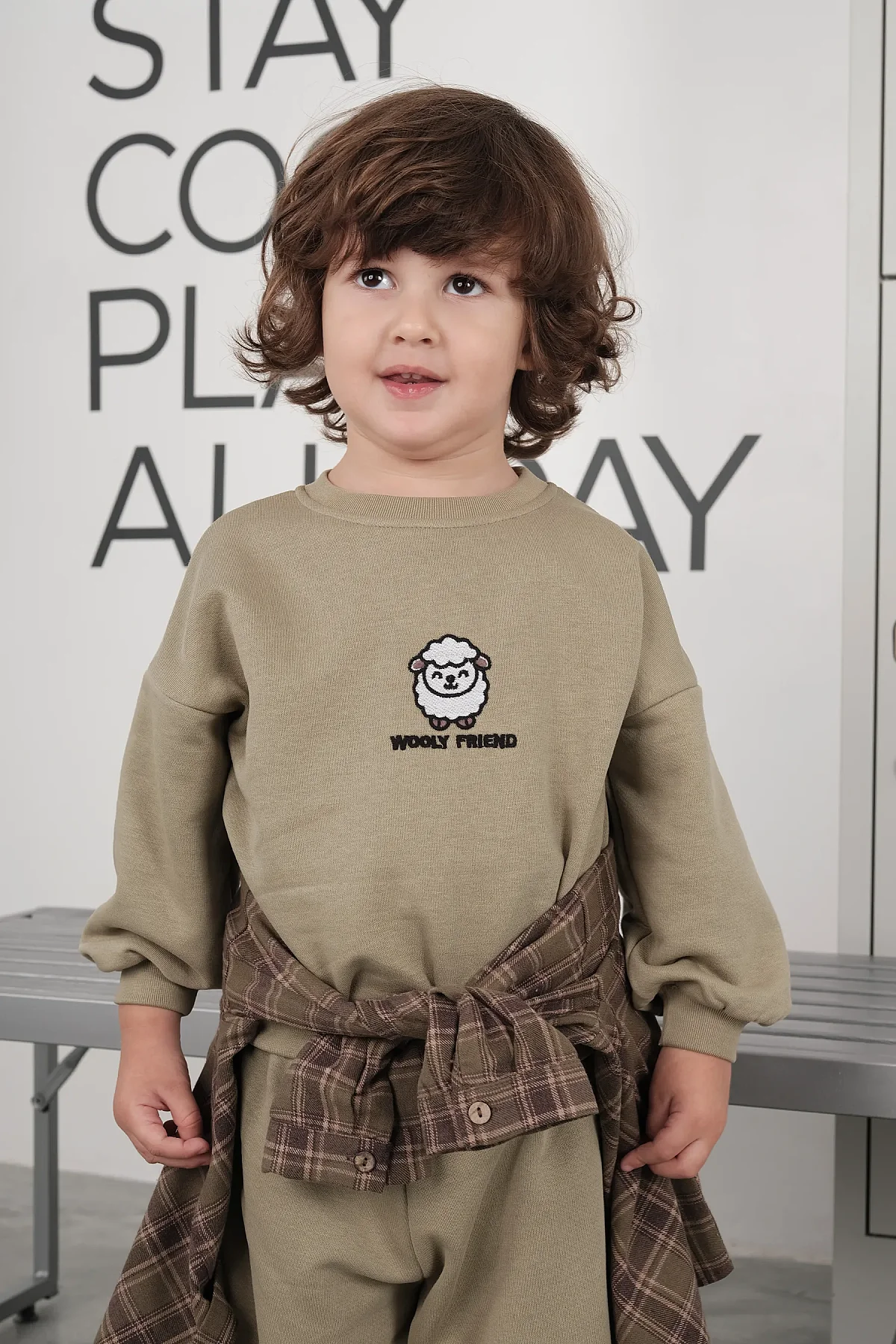 Comfort Sweatshirt Küf Yeşili - 1