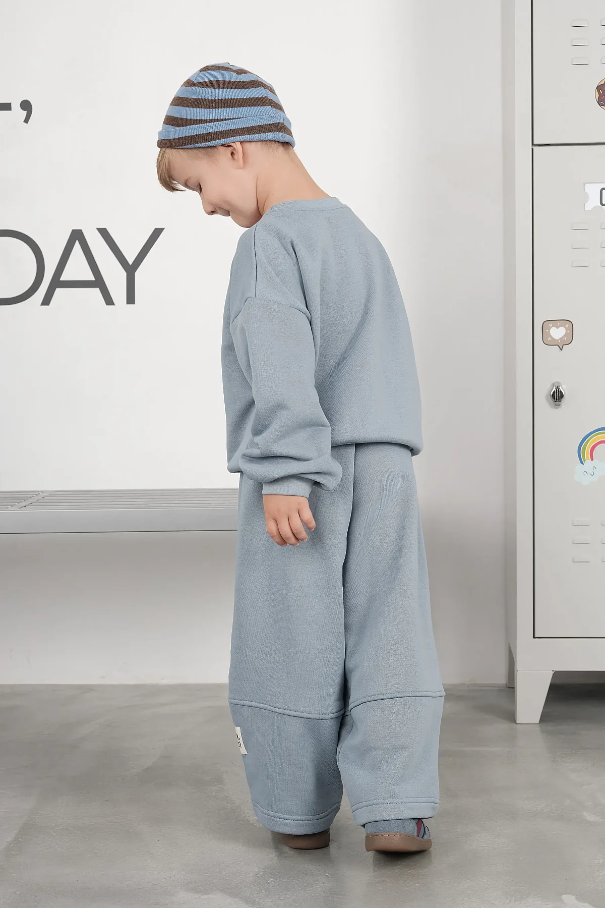 Comfort Sweatshirt Mavi - 5