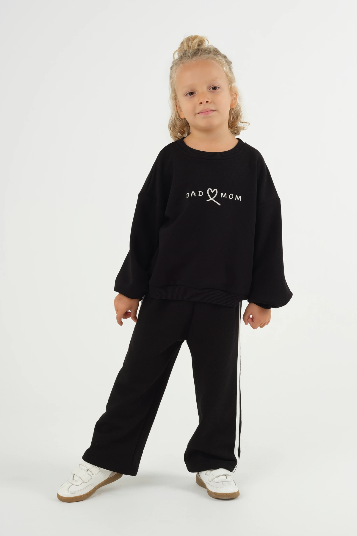 Dad-Mom Sweatshirt Siyah - 4