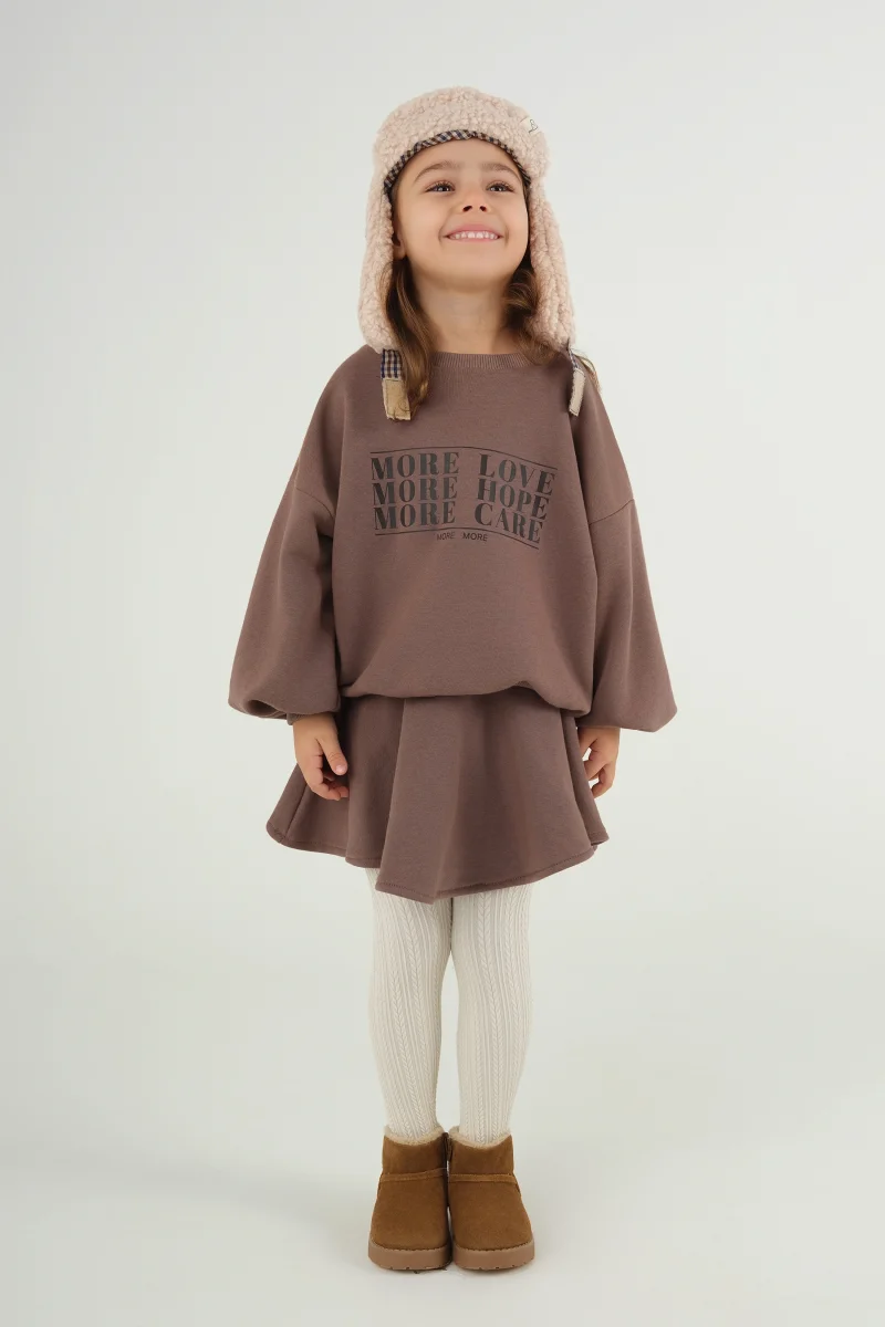 Kloş Etek Kahve - Mioma Kids (1)