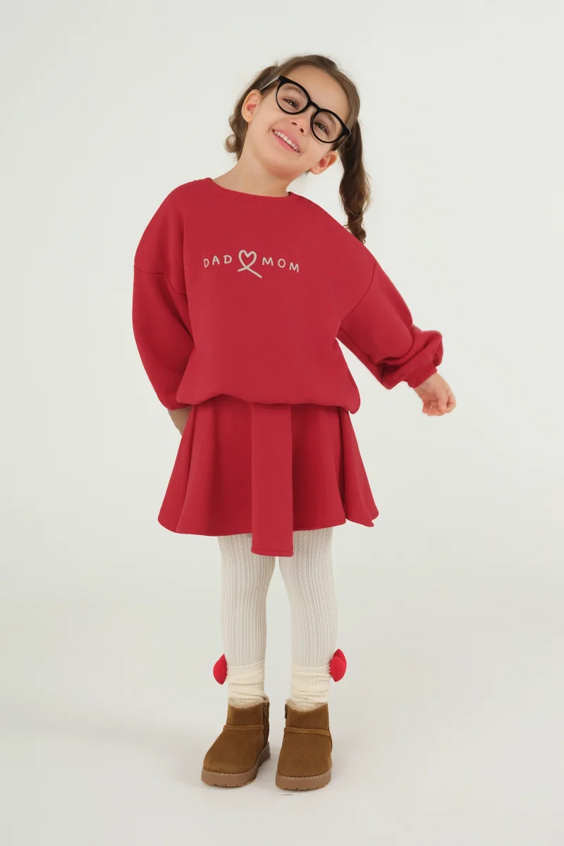 Kloş Etek Kırmızı - Mioma Kids (1)