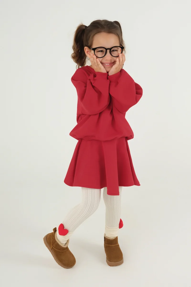 Kloş Etek Kırmızı - 4