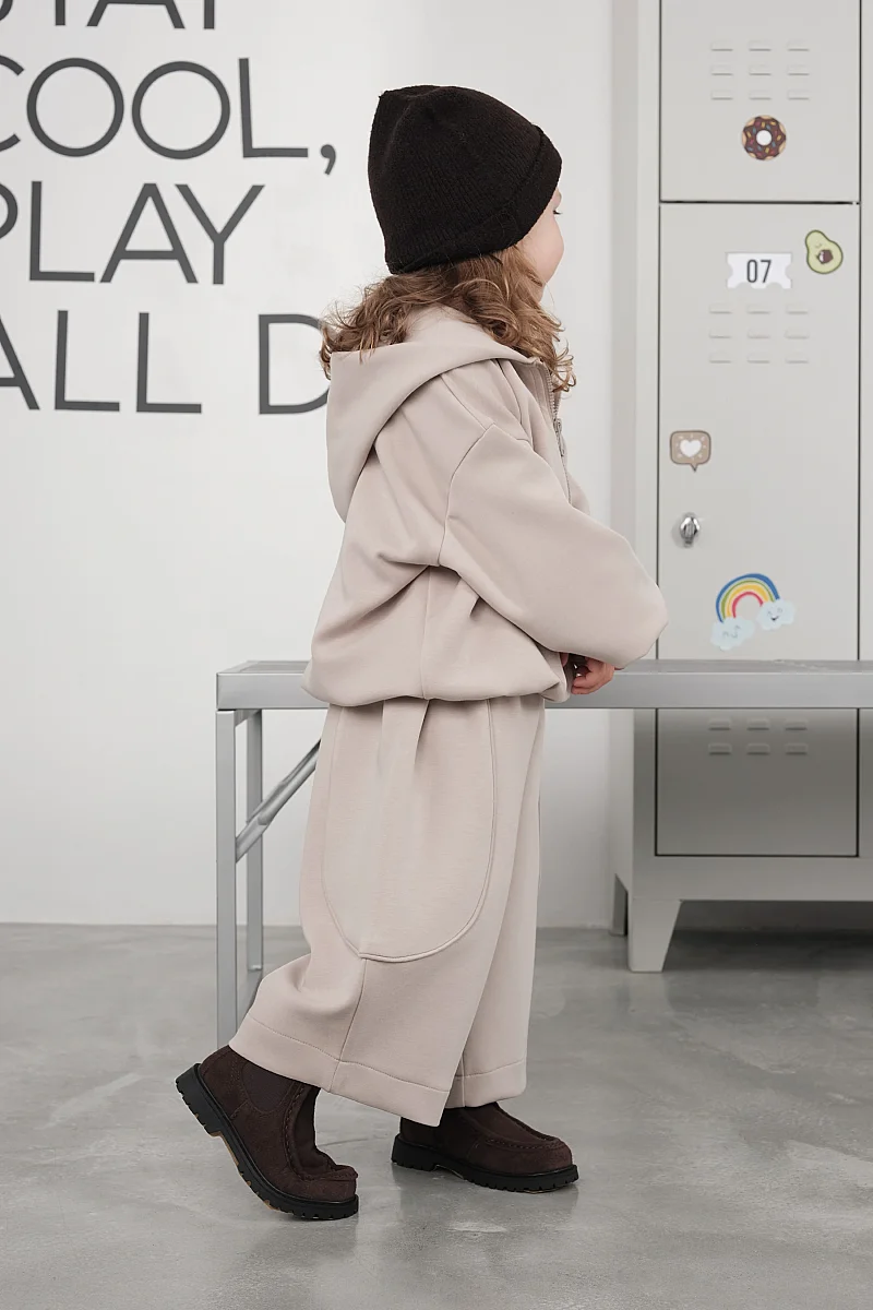 Modal Balon Pantolon Taş - 5