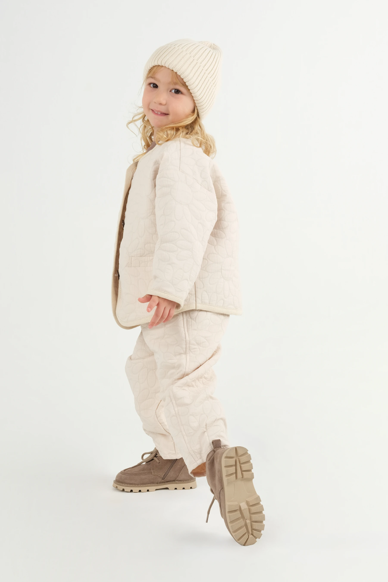 Oversize Biyeli Ceket Bej - 4