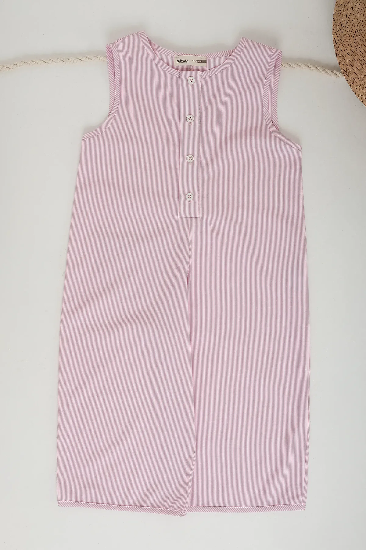 Patlı Tulum Çizgili Pembe - 1