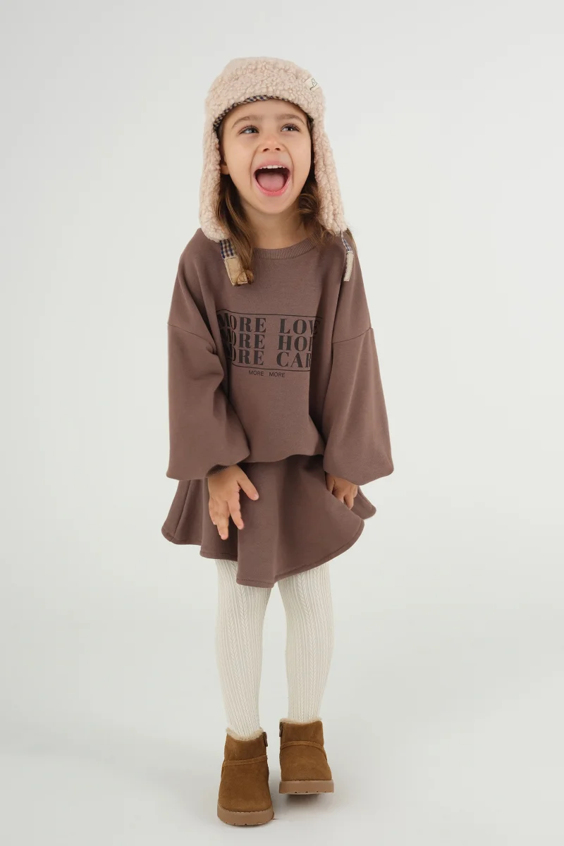 Peluş Pilot Şapka Bej - 5