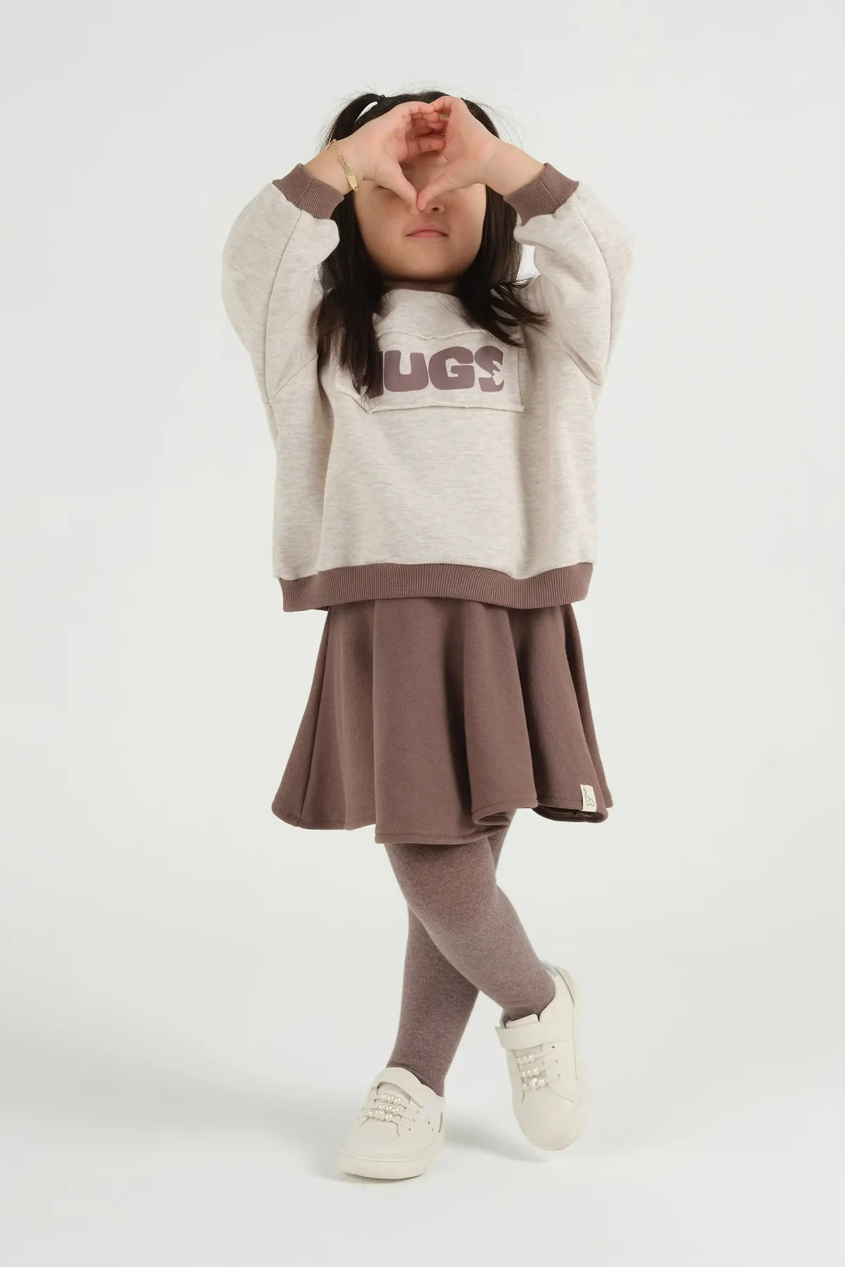 Reglan Kol Sweat Bej Hugs - 2