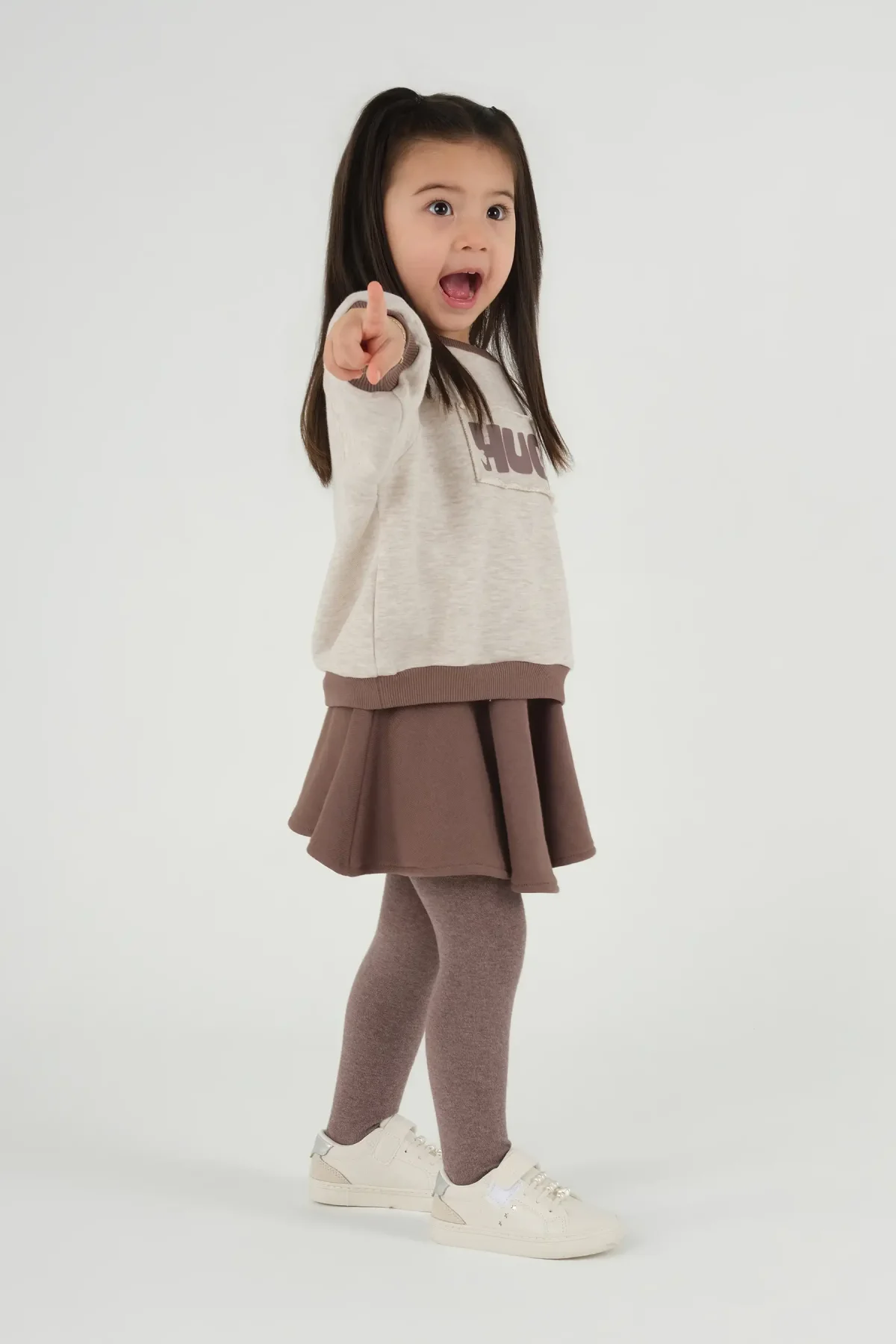 Reglan Kol Sweat Bej Hugs - 3