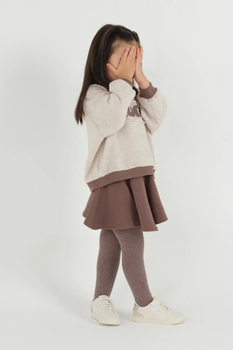 Reglan Kol Sweat Bej Hugs - 5