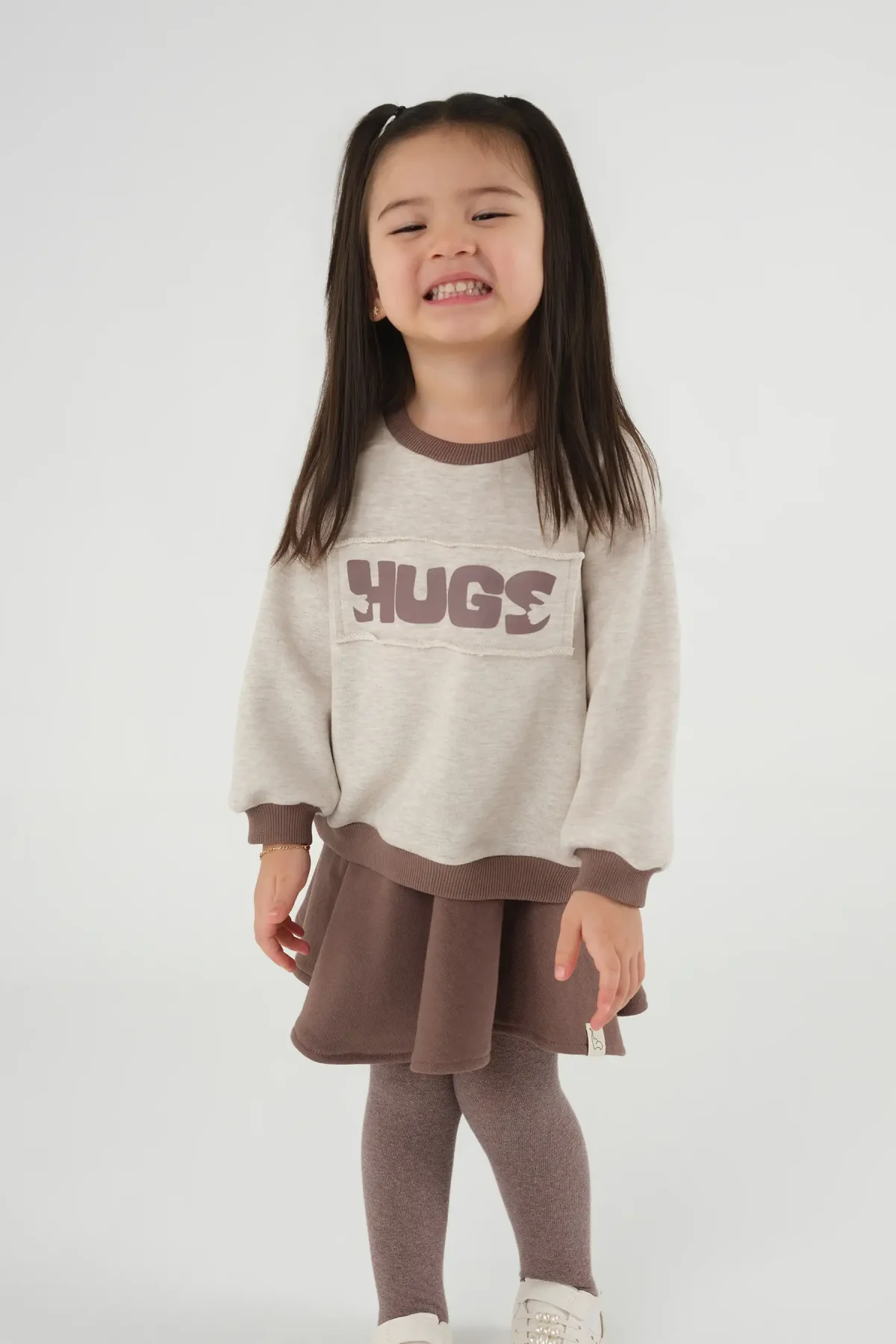 Reglan Kol Sweat Bej Hugs - 1