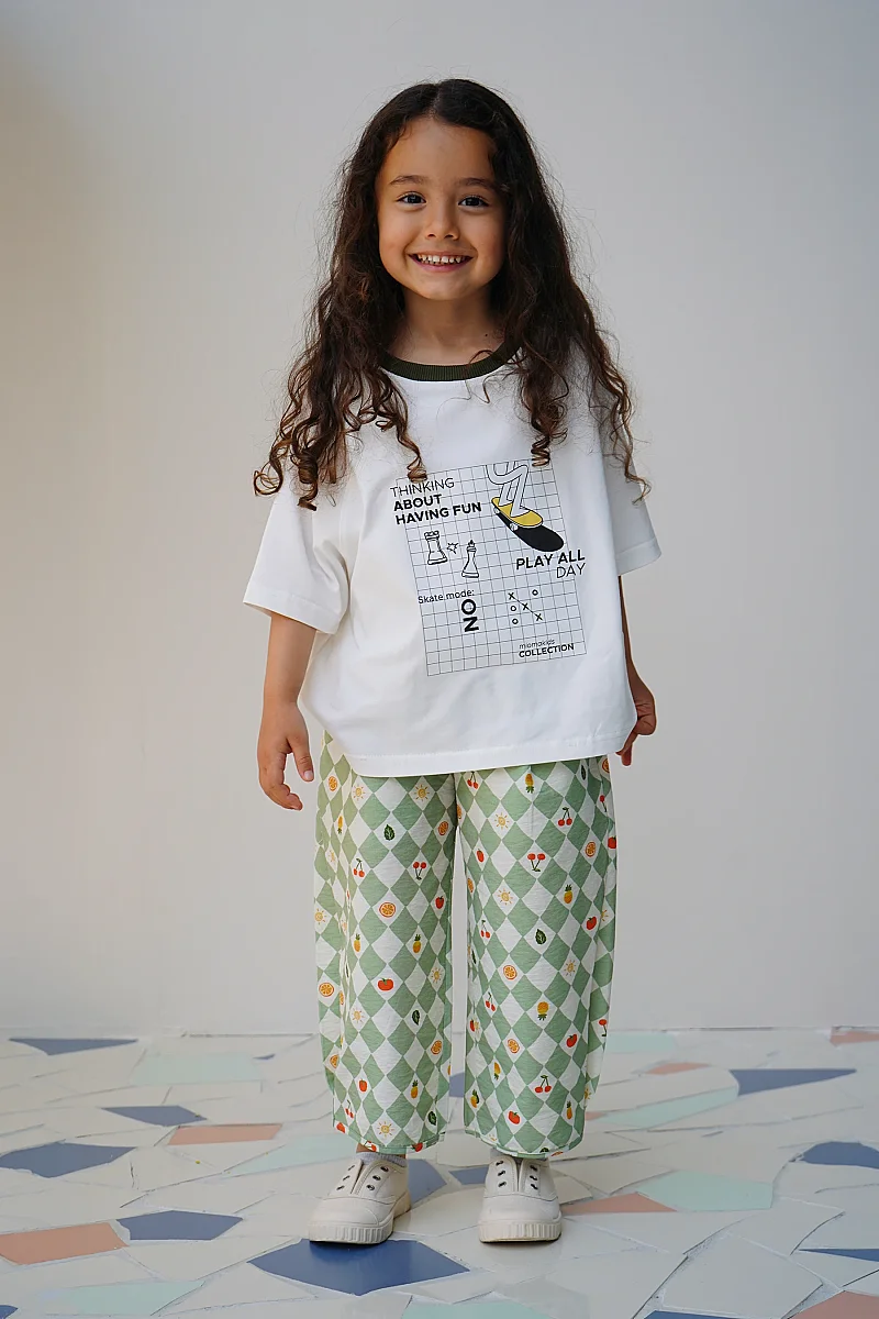 Reglan Kol Tişört Play All Day 