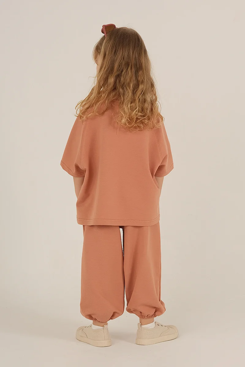Reglan Kol Tişört Somon - 4