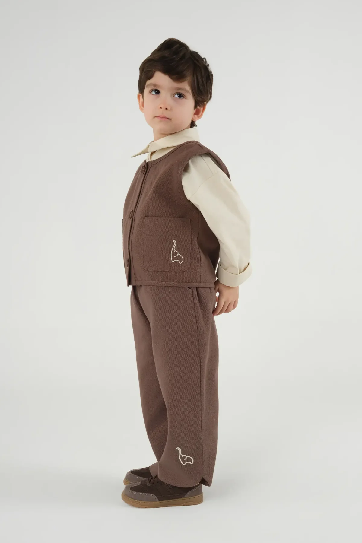 Salaş Pantolon Kahve - 3