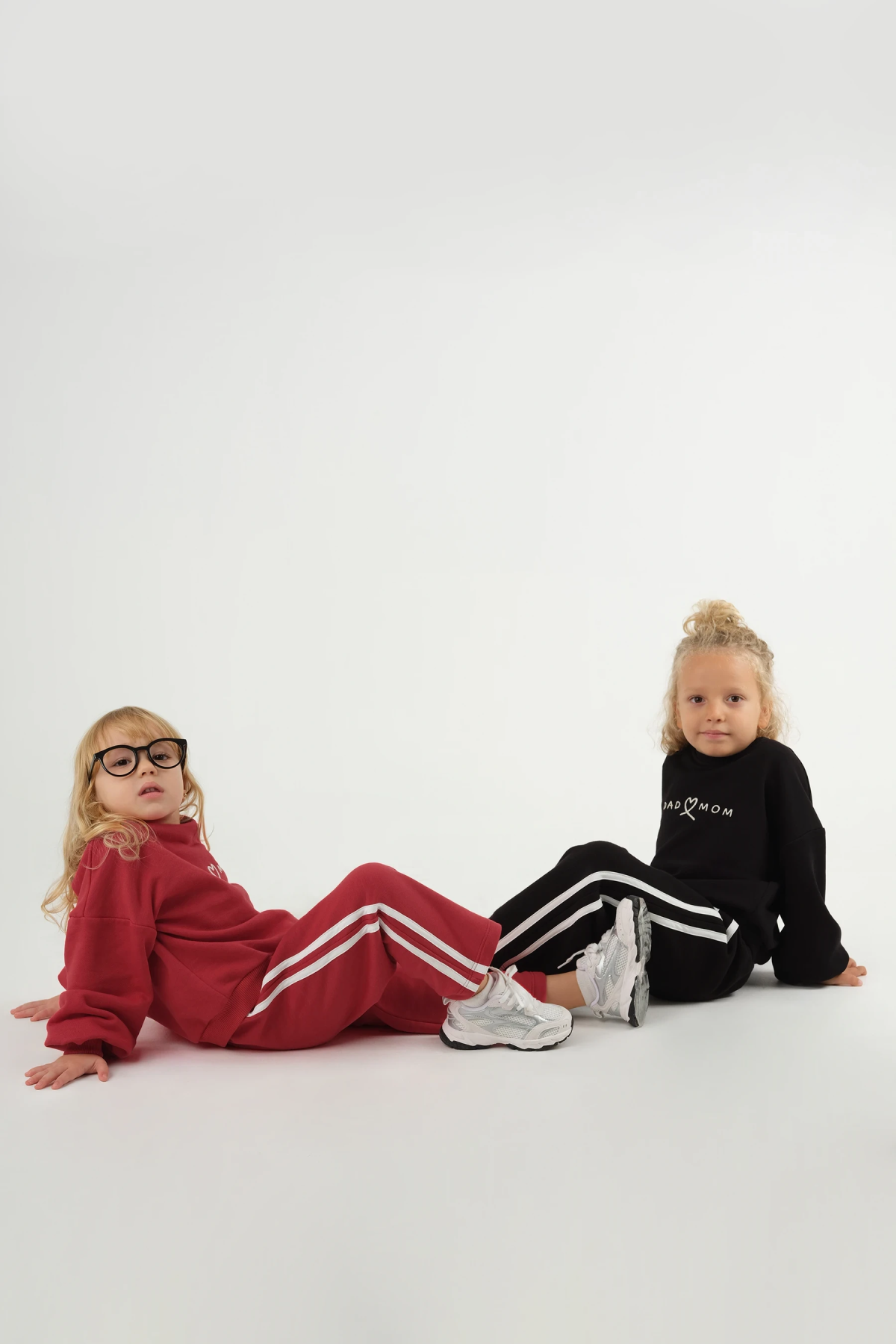 Şeritli Eşofman Altı Kırmızı - 3