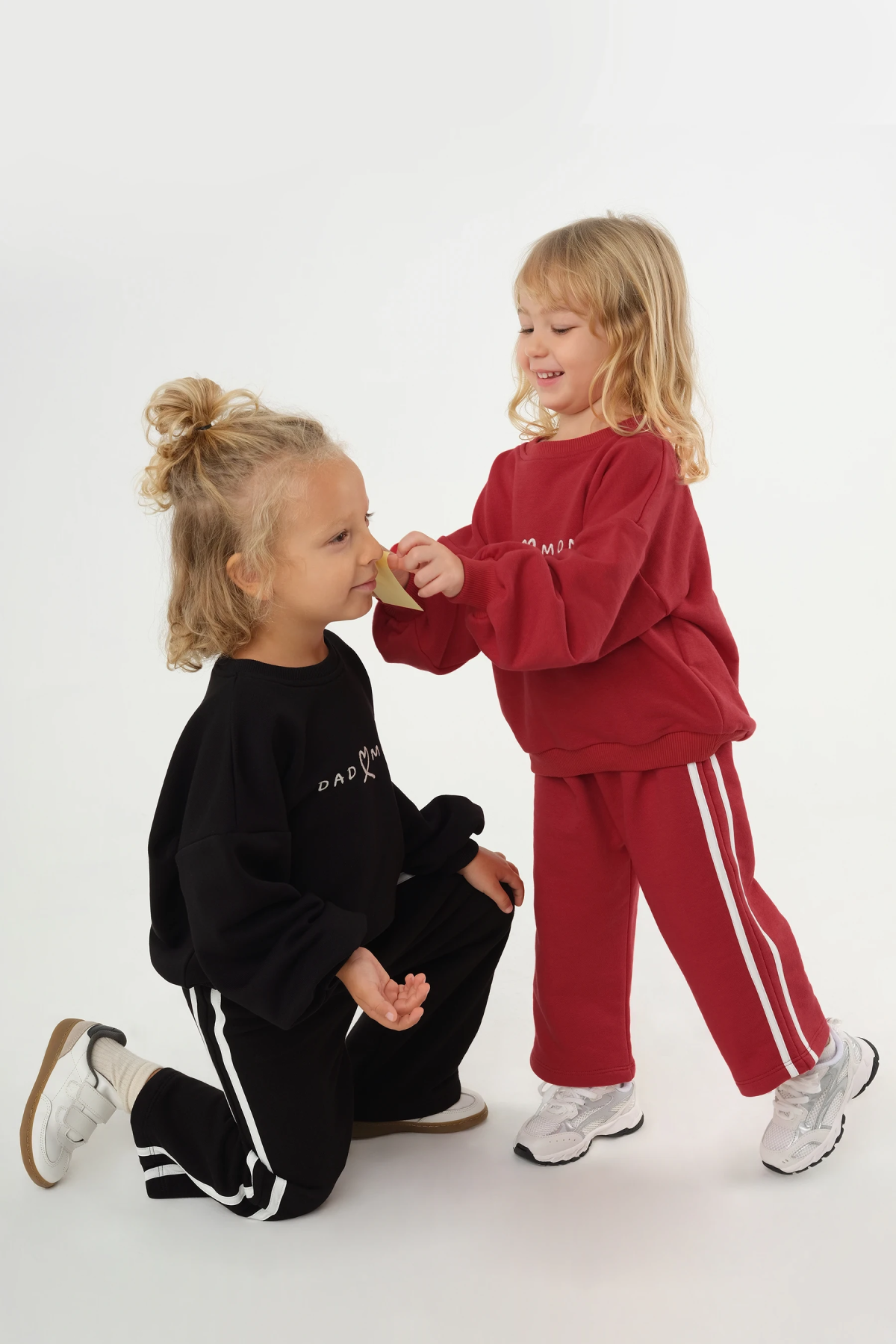 Şeritli Eşofman Altı Kırmızı - 4